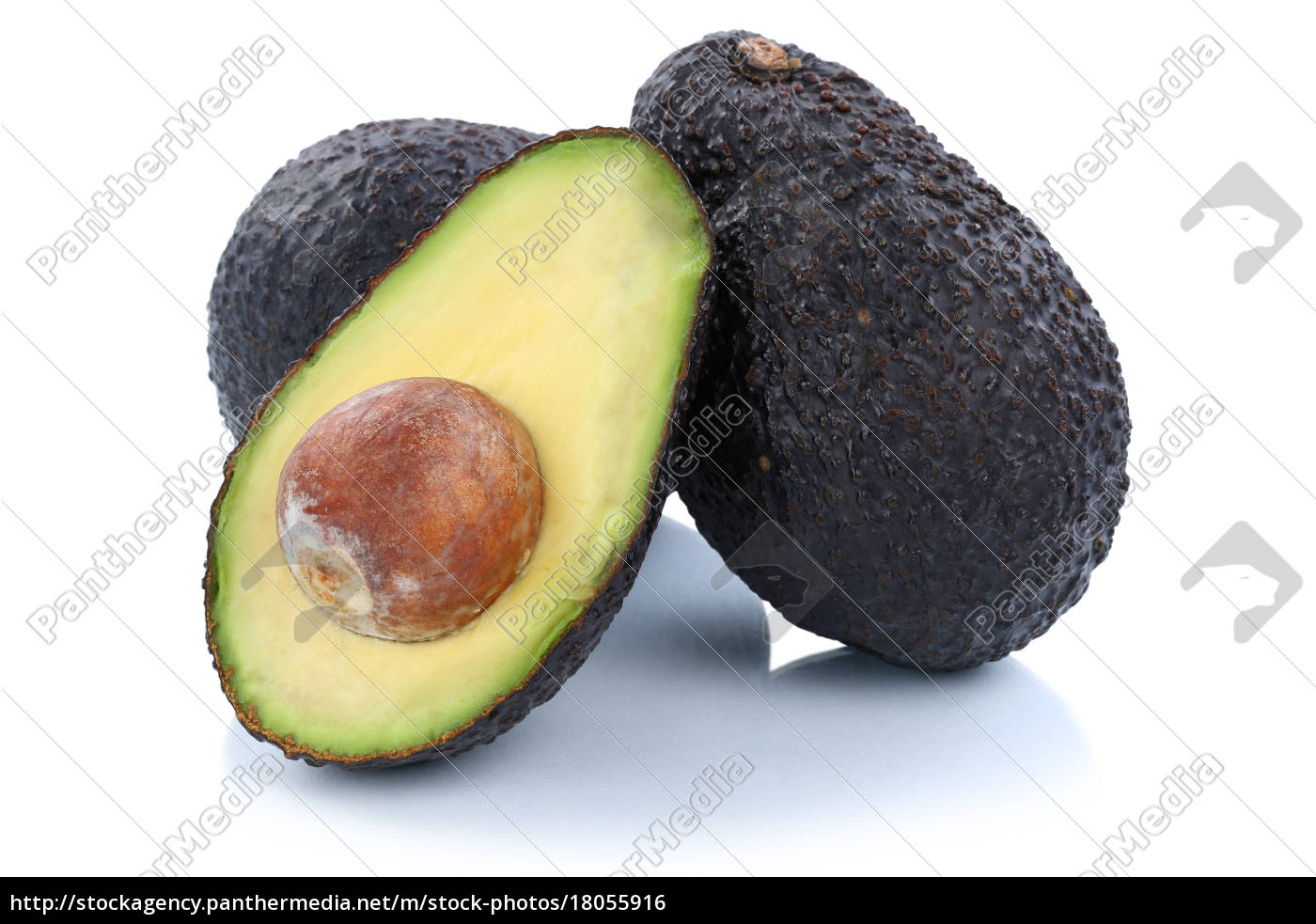 Avocado Avocados Fruit Cut Half Fruits Fruit Cut Out Royalty Free Photo Panthermedia Stock Agency