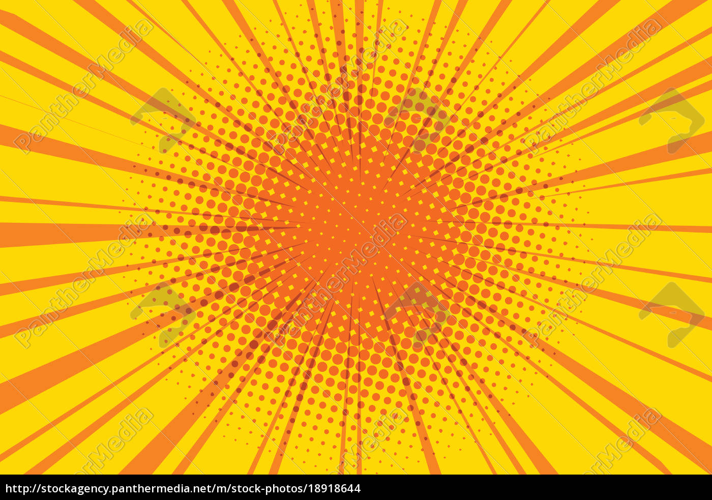 The Sun Comic Book Retro Pop Art Background Royalty Free Photo