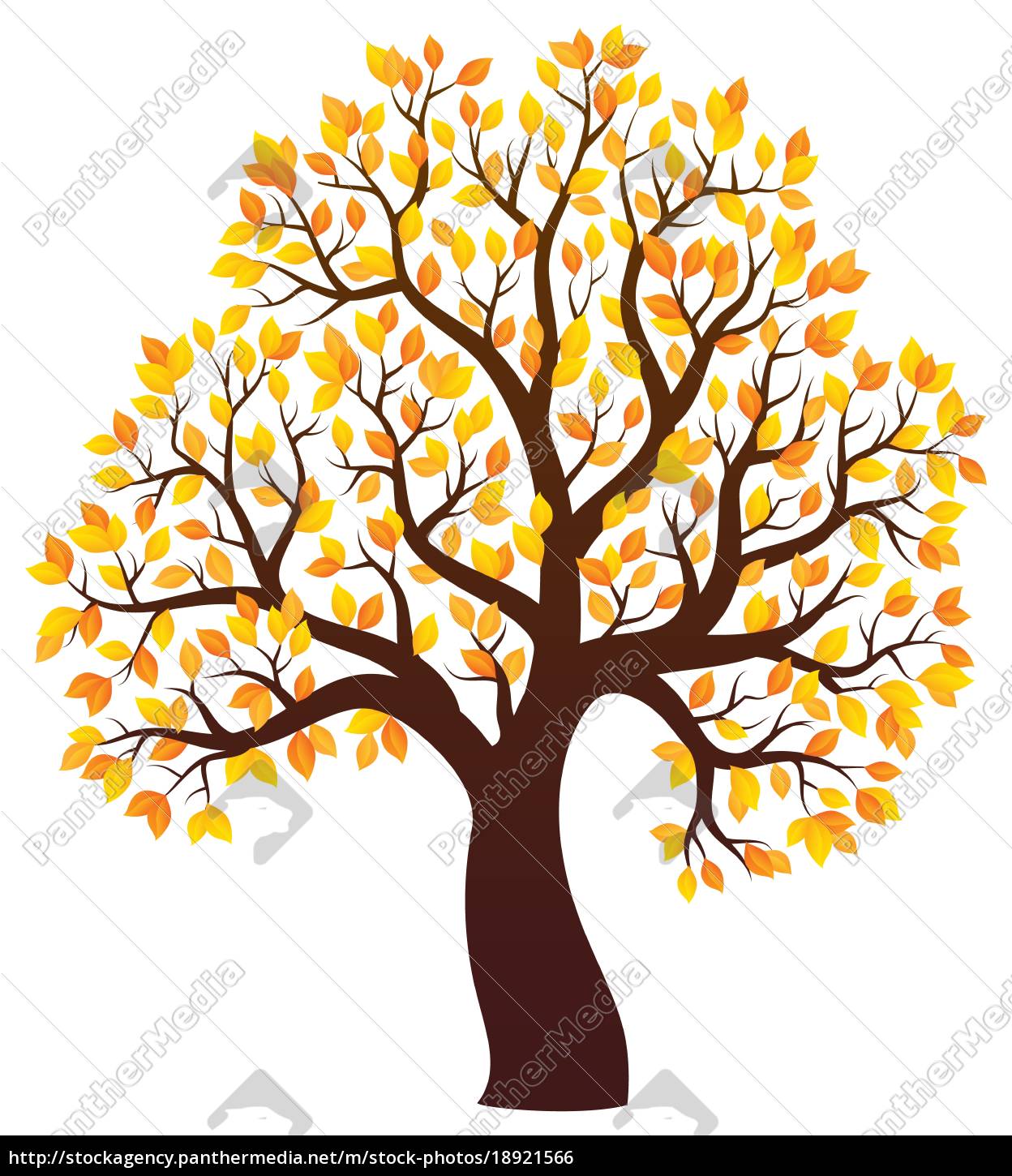 Autumn Tree Theme Image 3 Stock Image Panthermedia Stock Agency