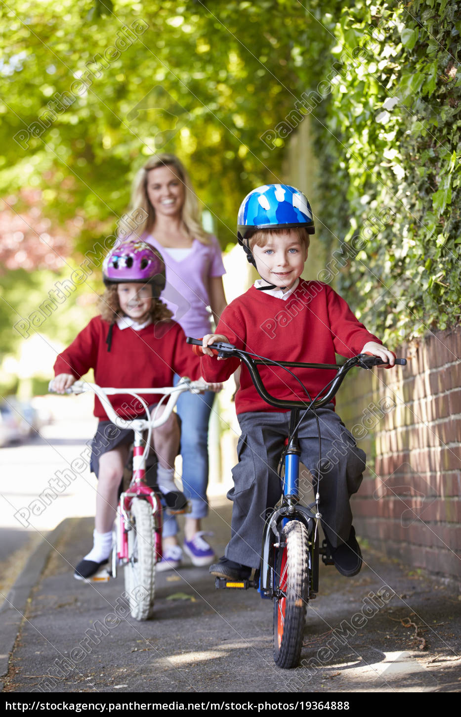 child riding a bike