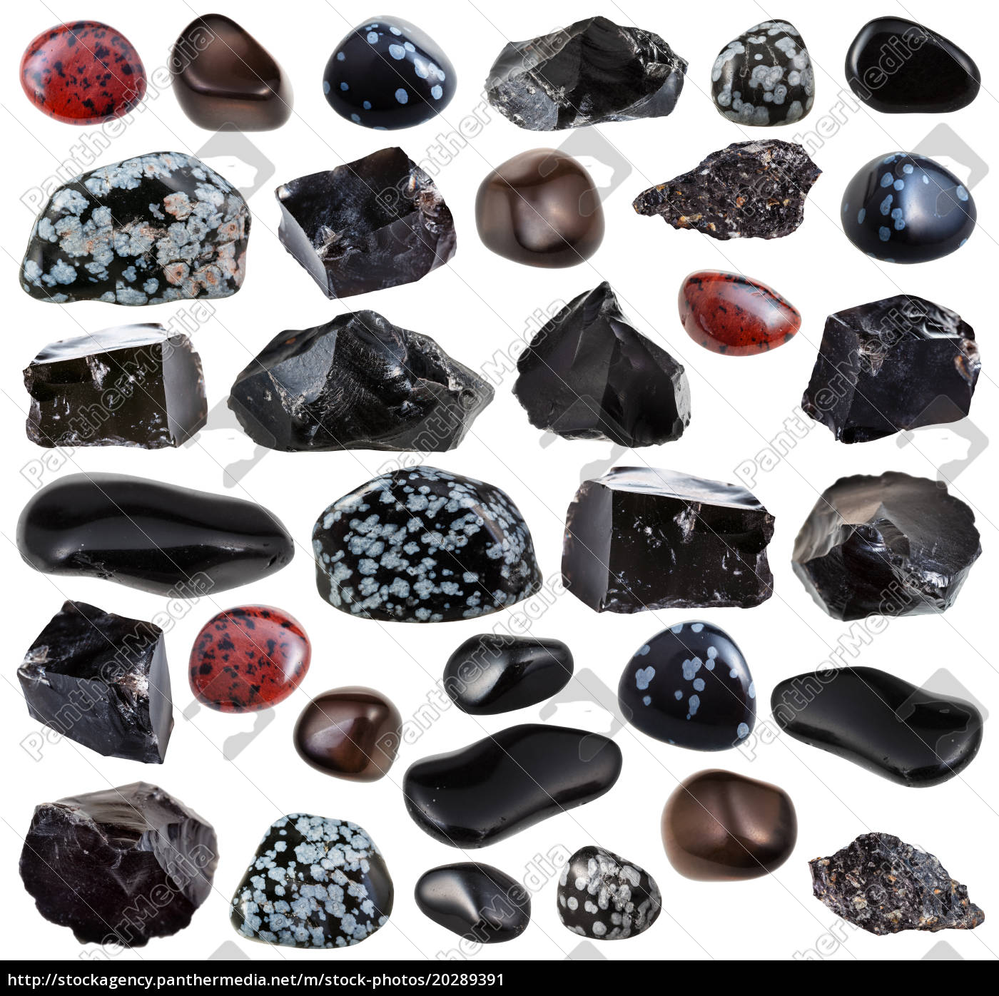 Obsidian Stones