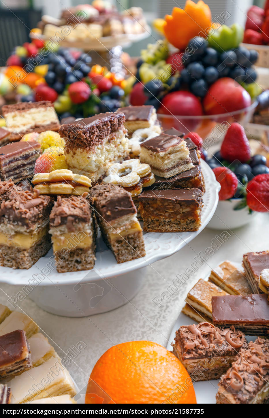 Candy Bar Dessert Table Stock Photo 21587735 Panthermedia