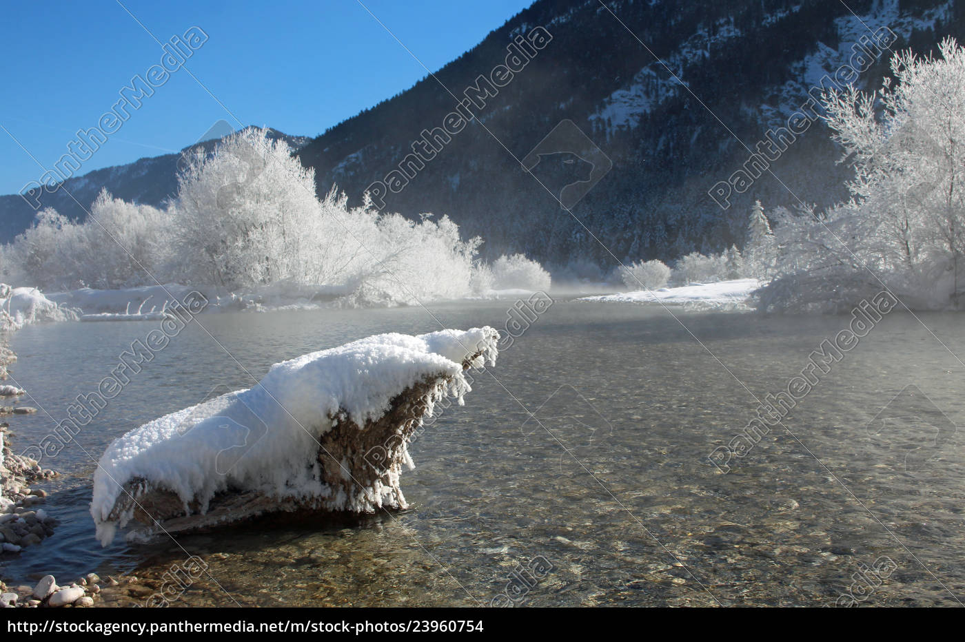 River Isar Bavaria Ice Snow Front Crack Forest Winter Royalty Free Image 23960754 Panthermedia Stock Agency Scavenge food to keep yourself from starving. panthermedia stock agency