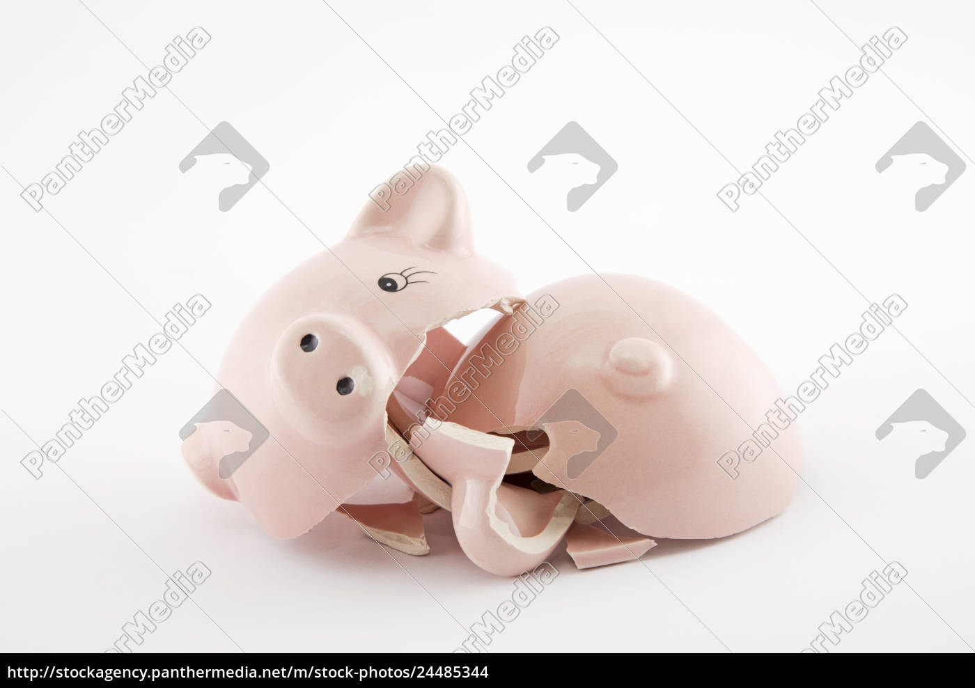 piggy bank empty