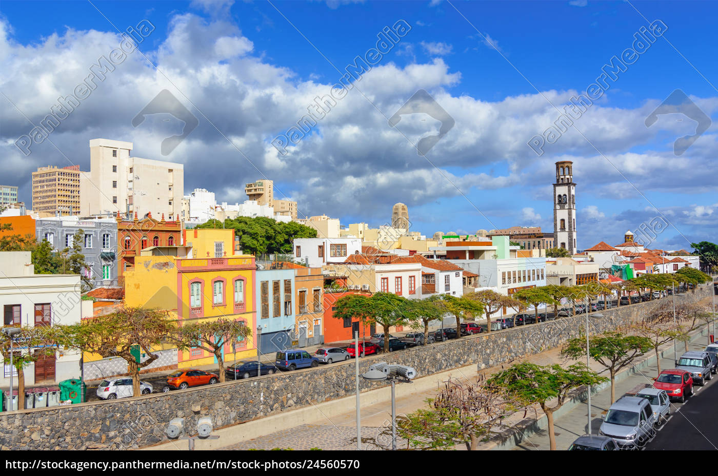 Santa Cruz De Tenerife Canary Islands Spain Stock Image Panthermedia Stock Agency