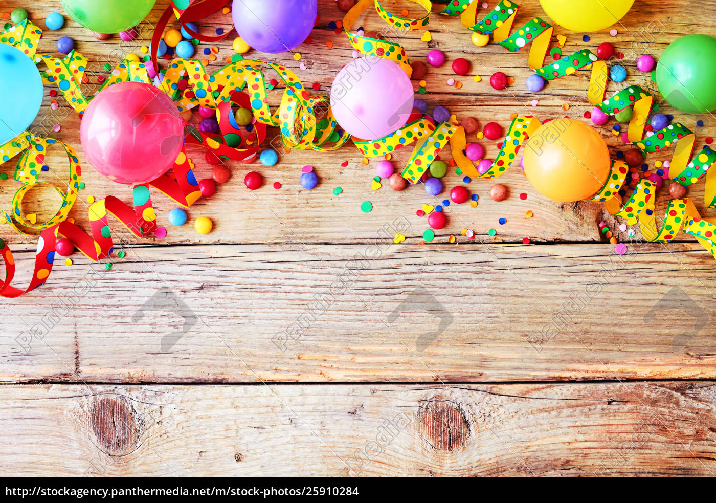 Carnival Or Birthday Background And Party Balloons Royalty Free Photo 25910284 Panthermedia Stock Agency