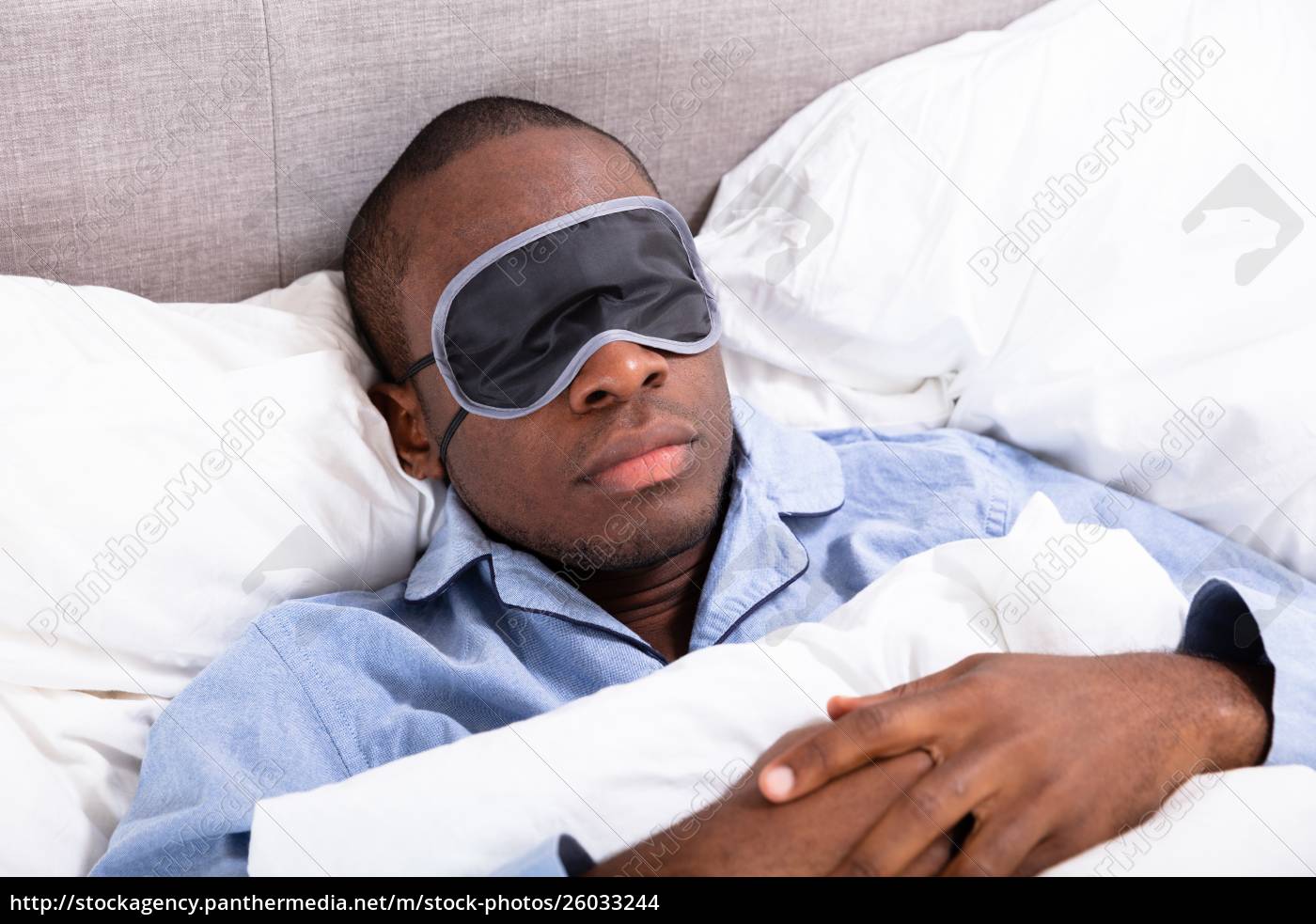 sleeping with a sleep mask