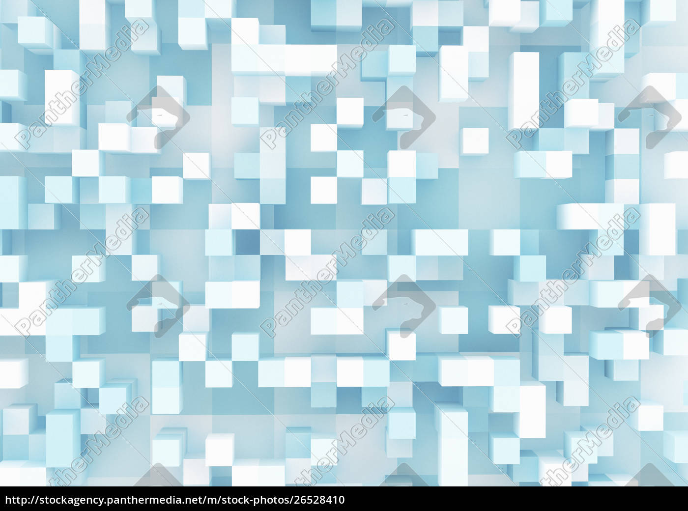 Stock Image 26528410 Three Dimensional Cube Grid Pattern
