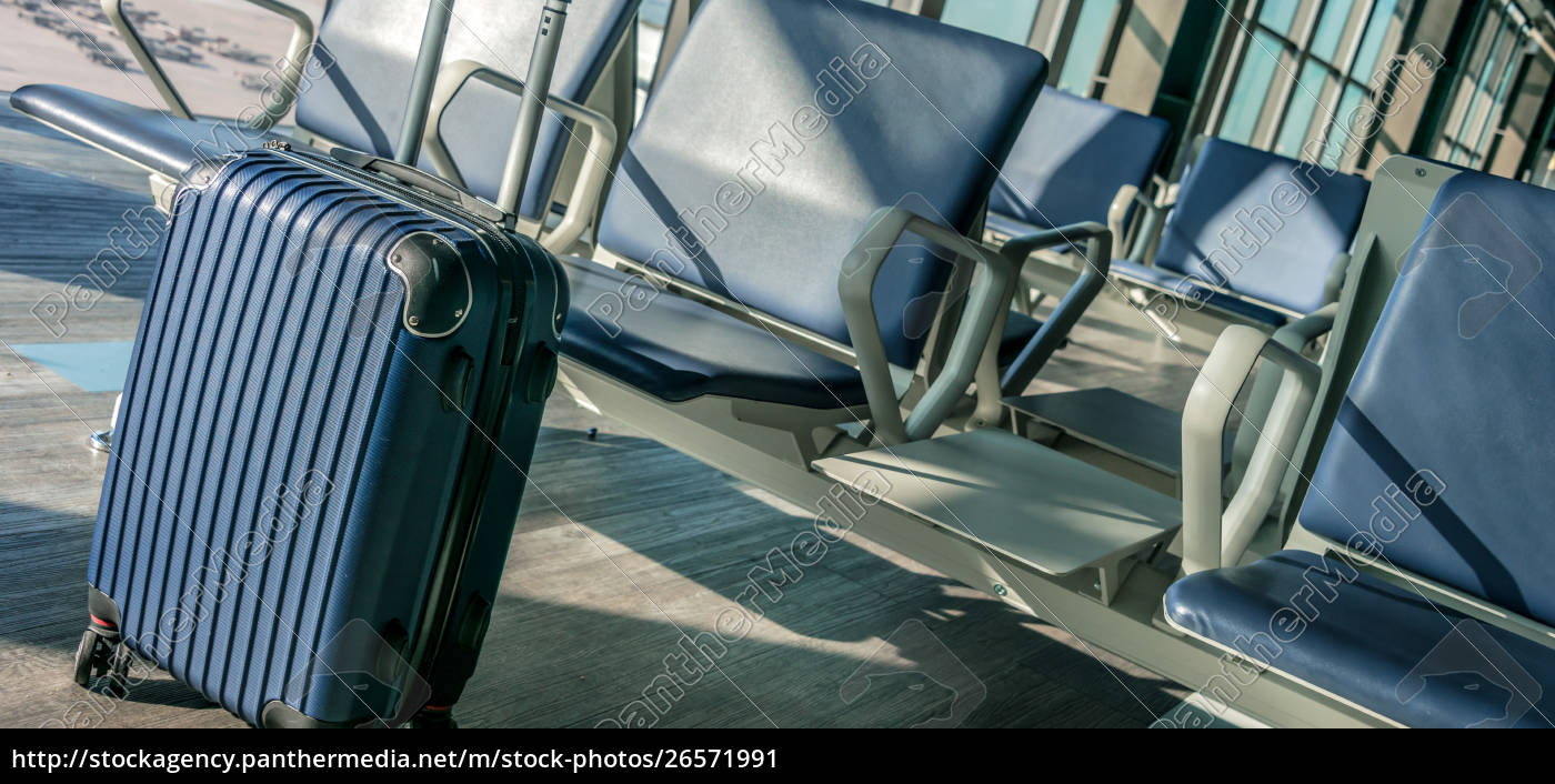 plastic travel suitcase