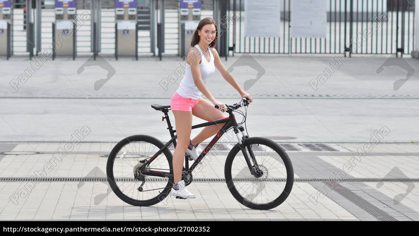 Bike sexy girl on 17 Biker