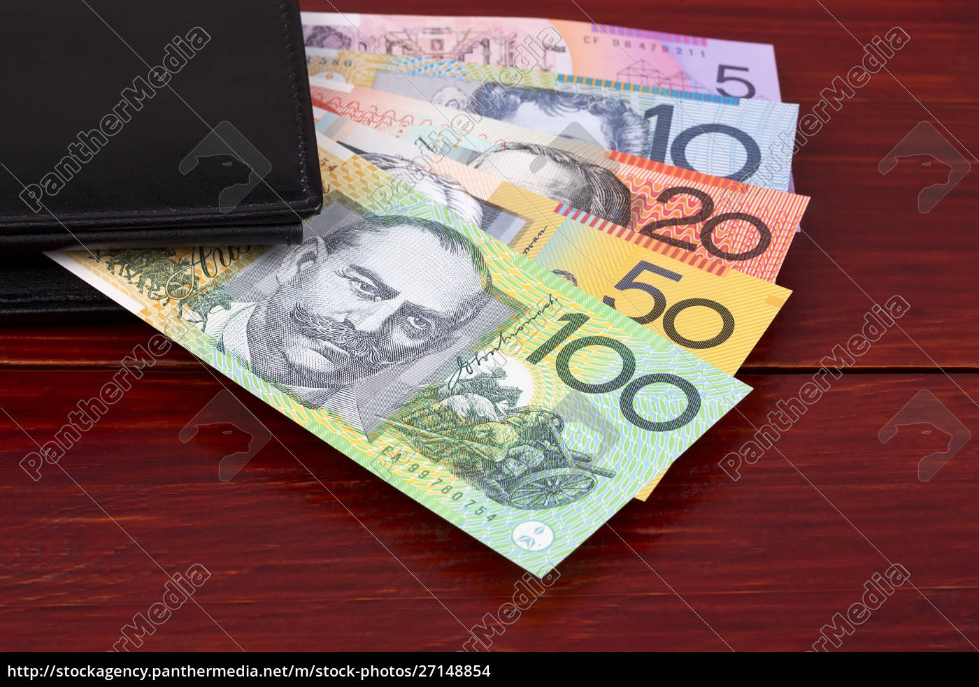 Dollars in black wallet - Royalty free image - #27148854 | PantherMedia Stock