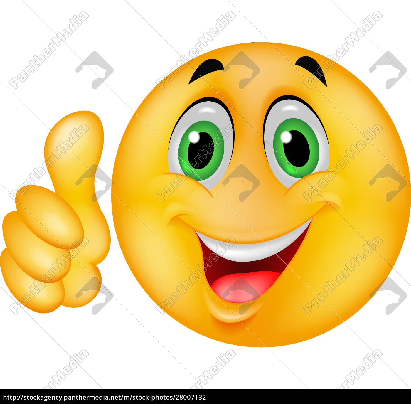 Happy Smiley Emoticon Face Royalty Free Photo Panthermedia Stock Agency