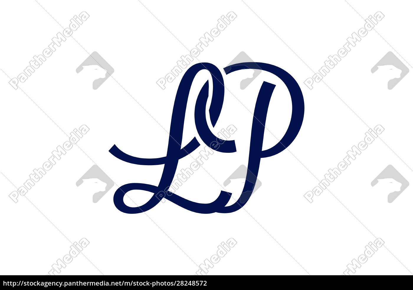 Initial Logo Letter Lv Heart Shape Stock Vector (Royalty Free