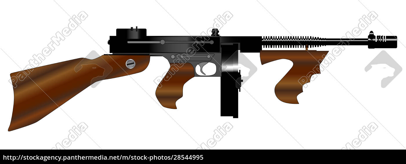 images of a tommy gun