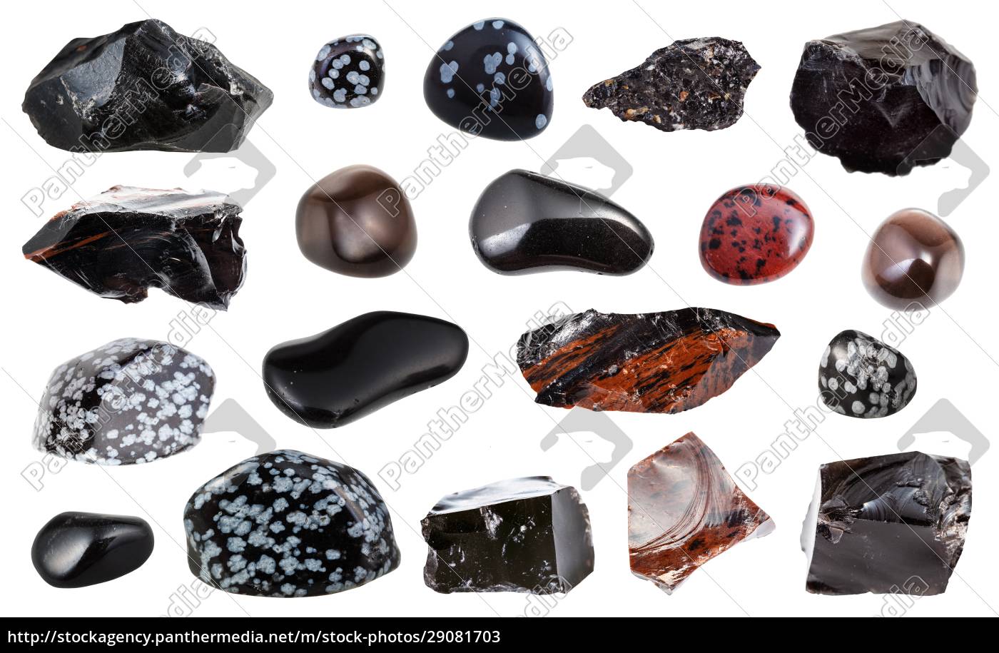 Obsidian Stones