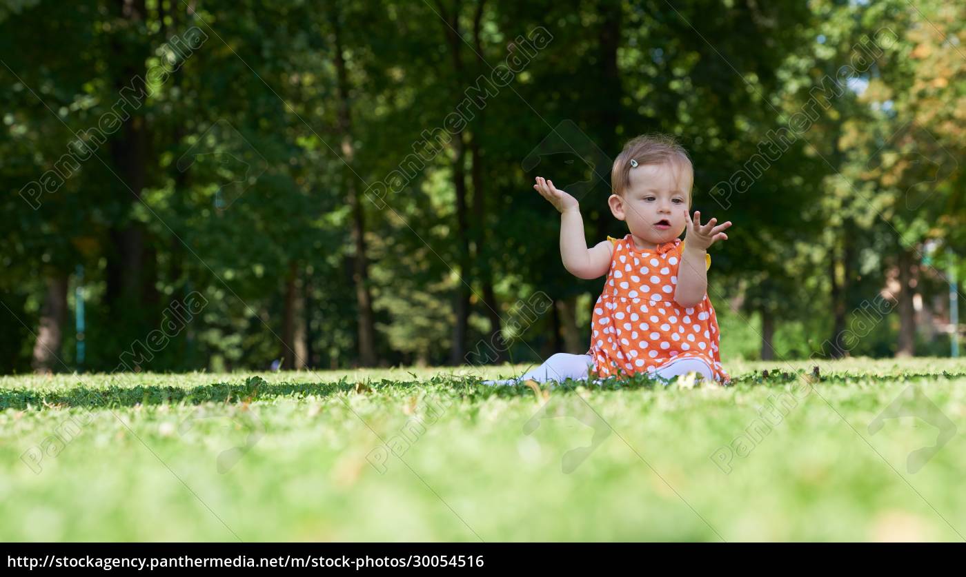 baby in park - Royalty free photo - #30054516 | PantherMedia Stock Agency